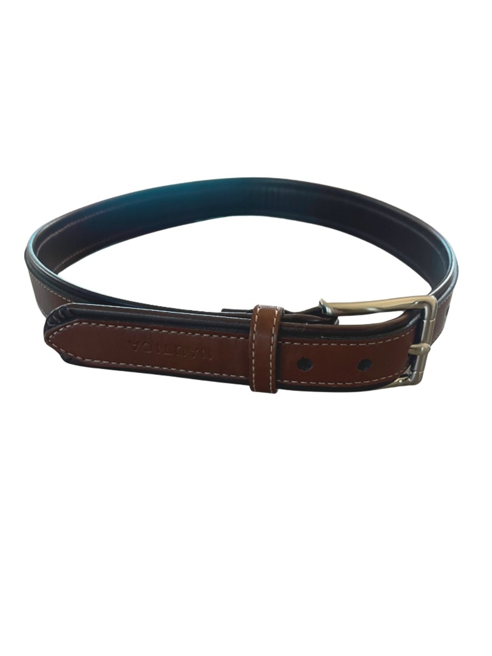 Nautica Boys Belt Dark Brown Size 25"